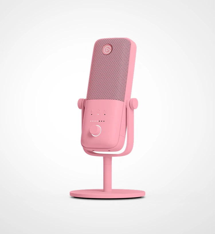 Wave:3 - Pink Petal | Microphone & Digital Mixing Solution | Elgato